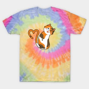 Calico Cat Love T-Shirt